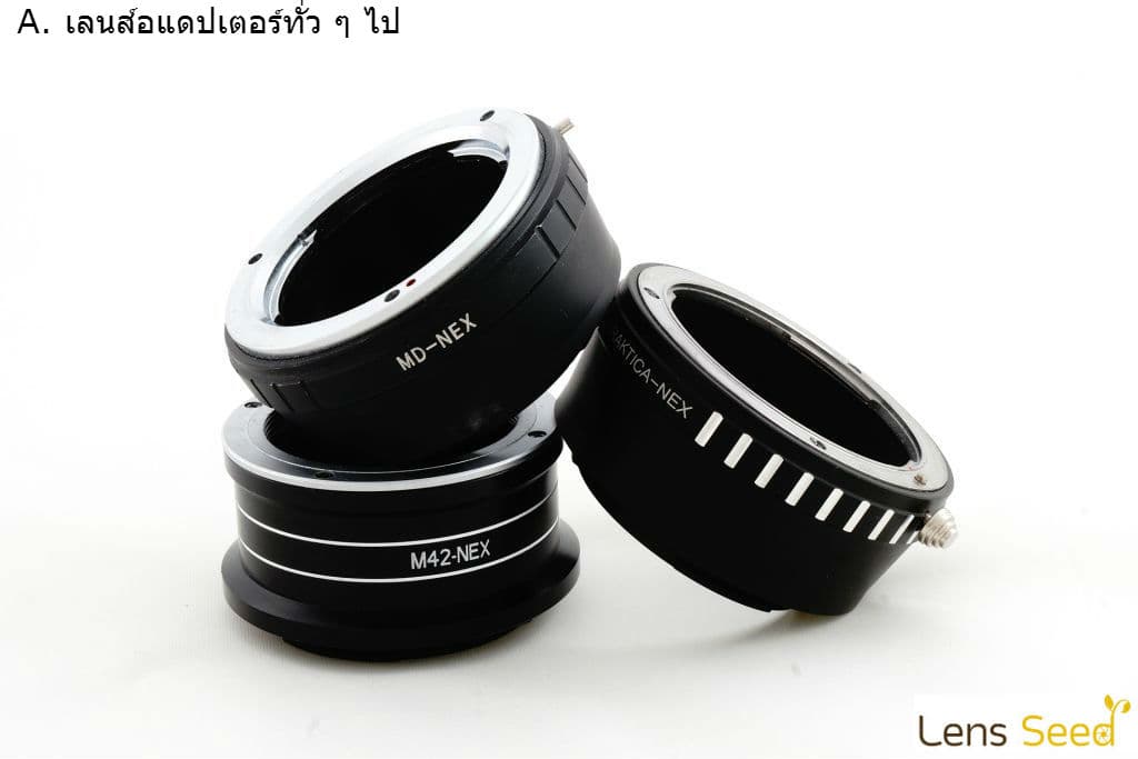 เลนส์มือหมุนใส่กล้องอะไรได้บ้าง — คู่มืออะแดปเตอร์ฉบับสมบูรณ์ (Fuji X / Sony E / Nikon Z)