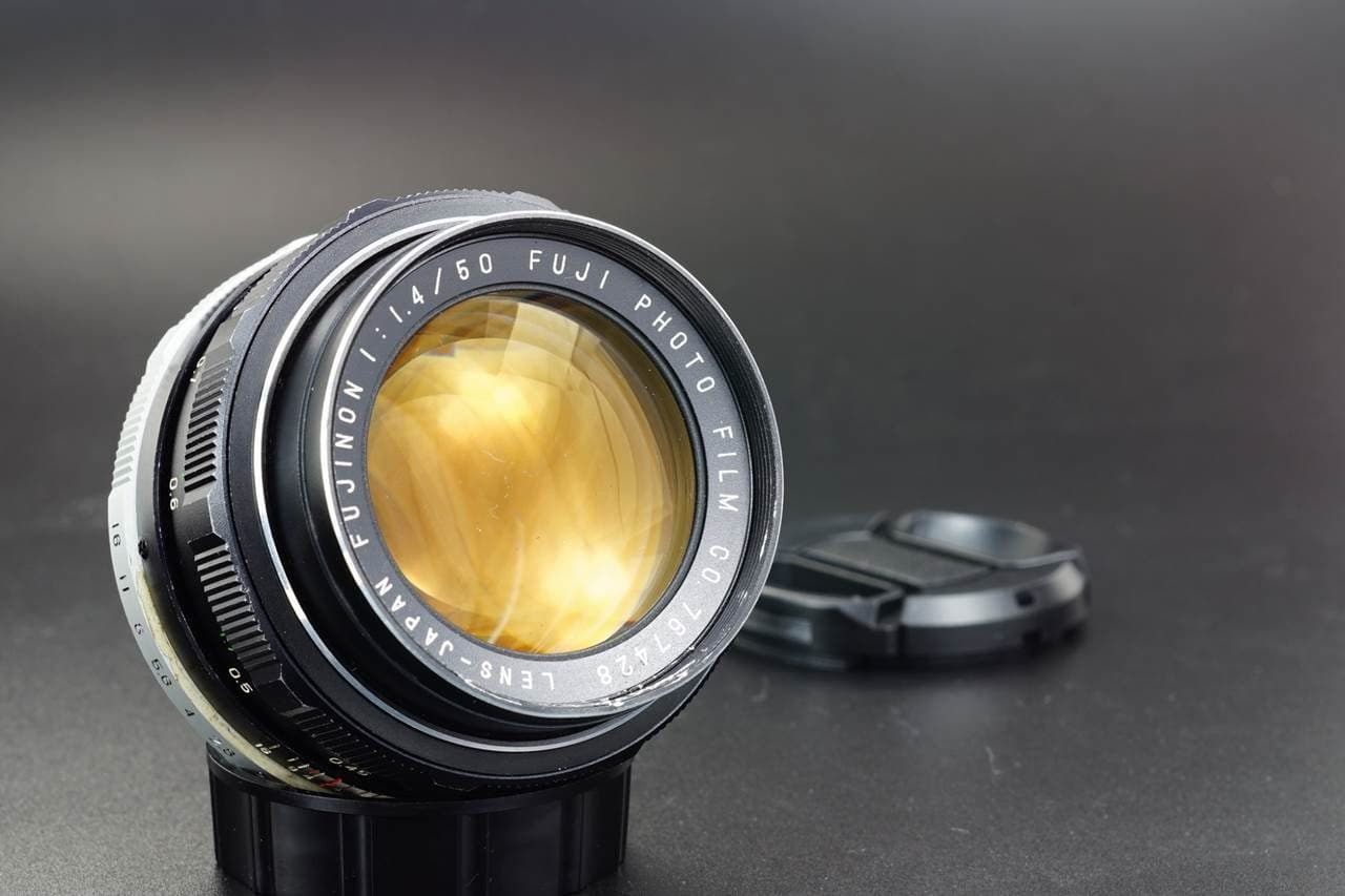 Fuji 50mm f1.4 เลนส์มือหมุนวินเทจ เมาท์ M42