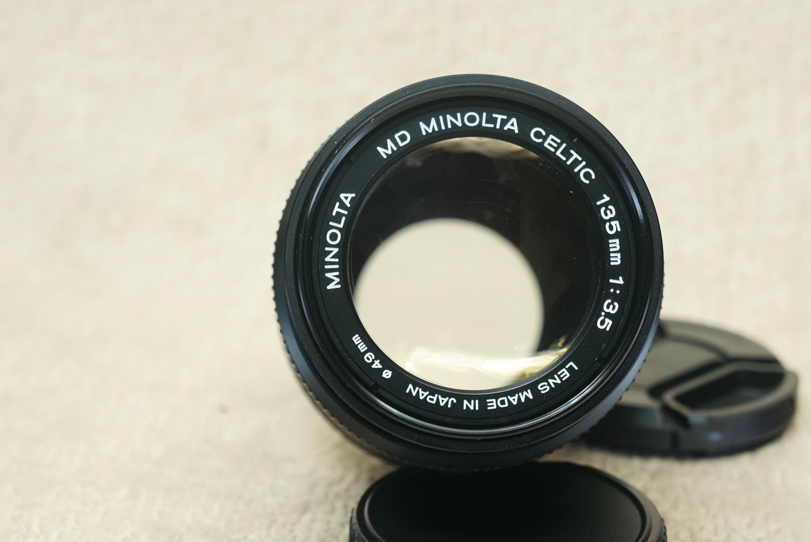 มินอลต้า Minolta 135mm f3.5 เลนส์มือหมุนวินเทจ เมาท์ Minolta MD