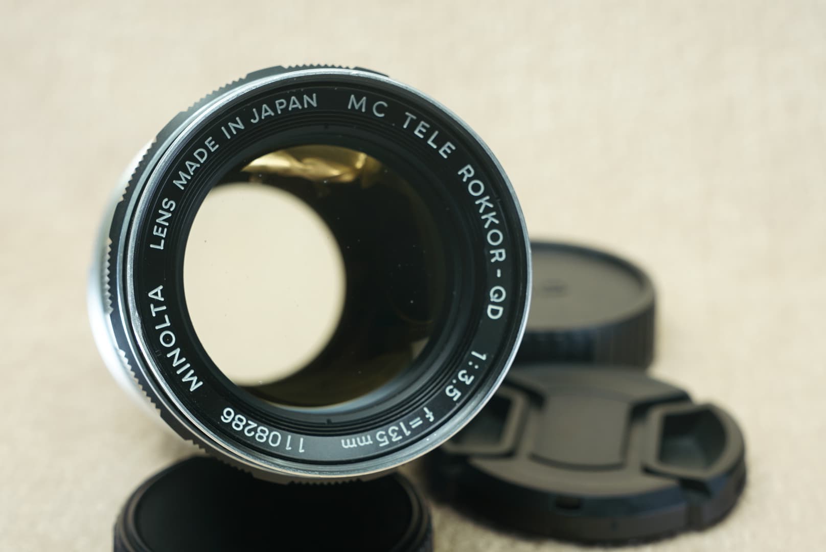 มินอลต้า Minolta 135mm f3.5 เลนส์มือหมุนวินเทจ เมาท์ Minolta MD