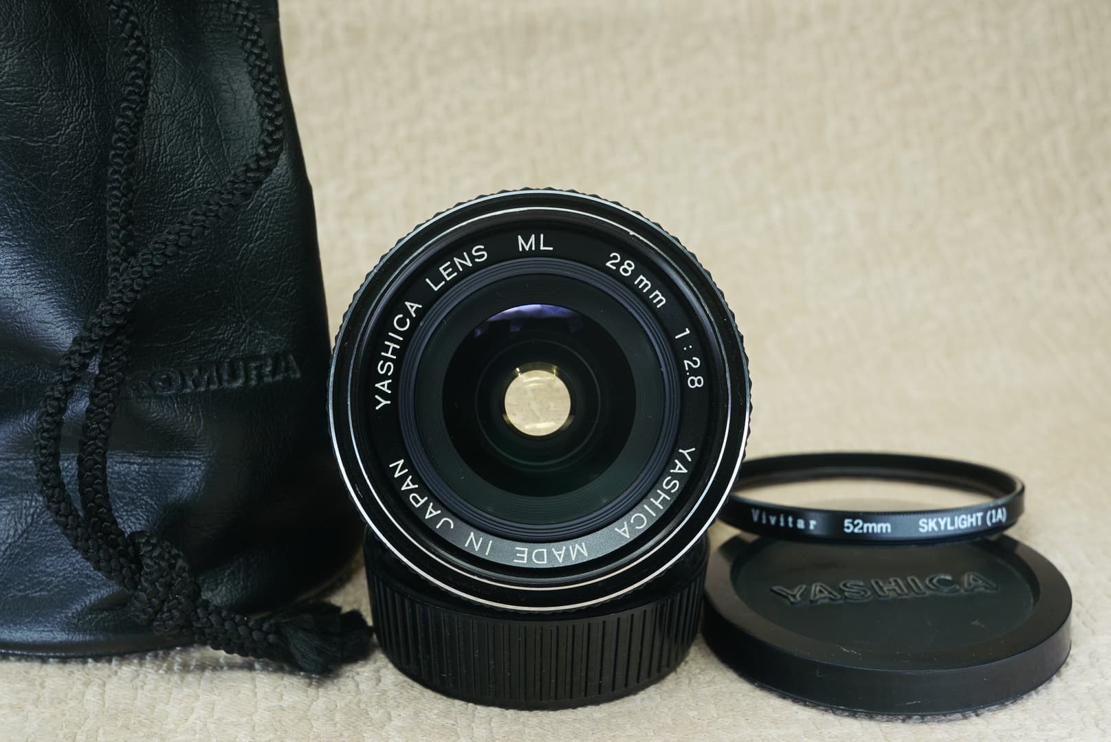 Yashica ML 28mm f2.8 เลนส์มือหมุนวินเทจ เมาท์ คอนแทกซ์/ยาชิก้า — มุมกว้าง